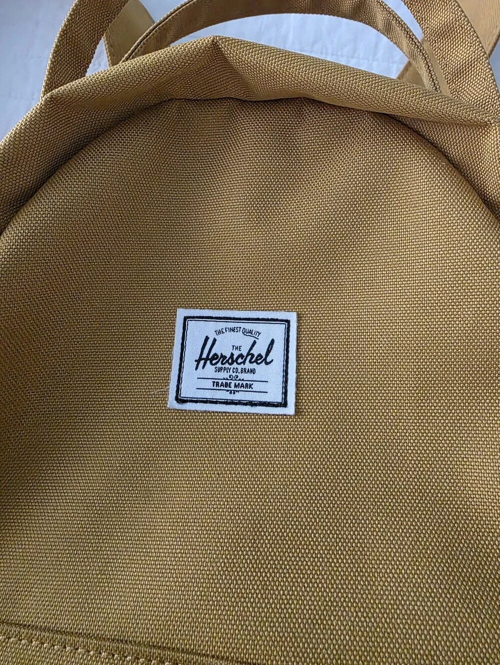 Herschel Supply Co. Mustard Yellow Backpack 15x10x4.5